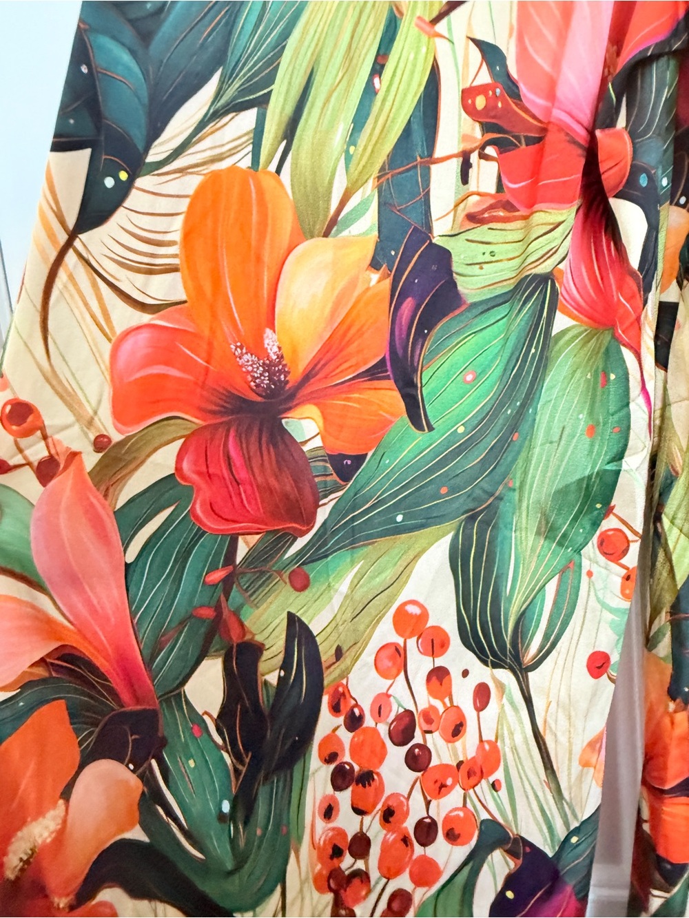 NWT Shore Tropical High Waisted Pants 
Sz XS - Picture 3 of 10